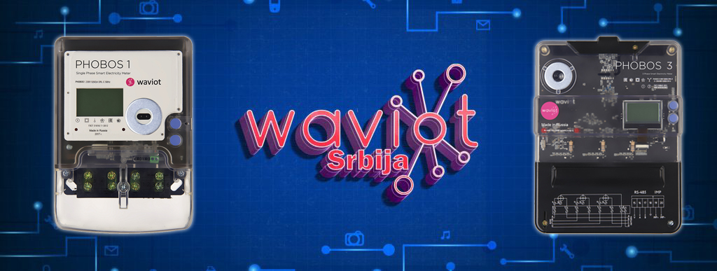WAVIoT PHOBOS jednofazno i trofazno pametno brojilo